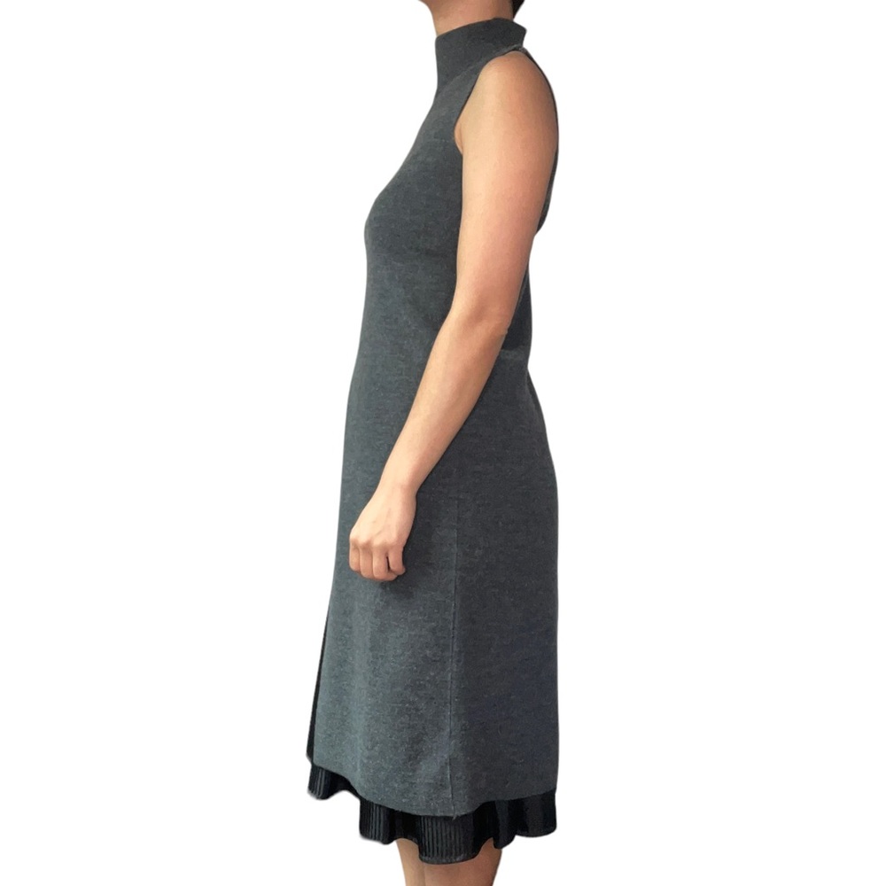 Marino Wool Blend Sleeveless Knit Tunic - Picture 2 of 7